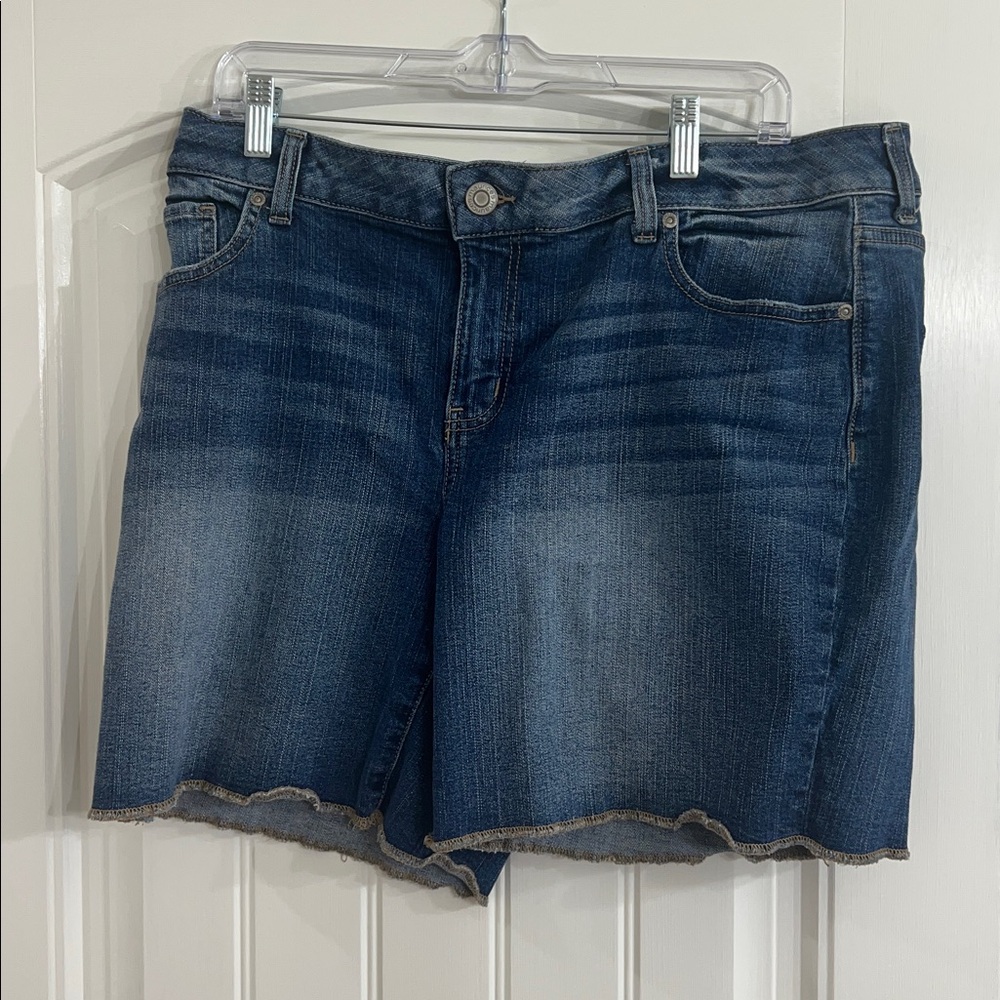 Maurices Blue Denim Shorts
